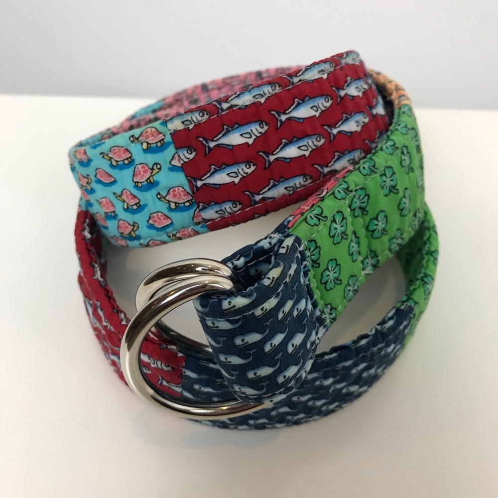 Vineyard Vines Patchwork Belt size M